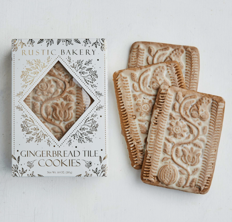 Gingerbread Tiles- Lg