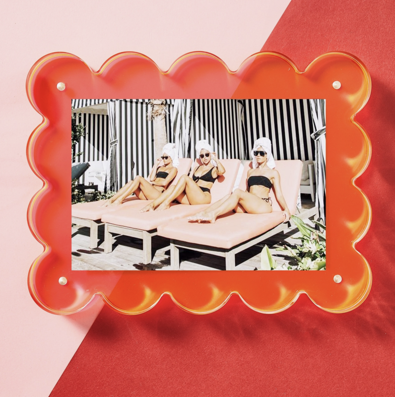 Acrylic Frame- Pink