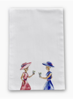 Derby Ladies Tea Towel