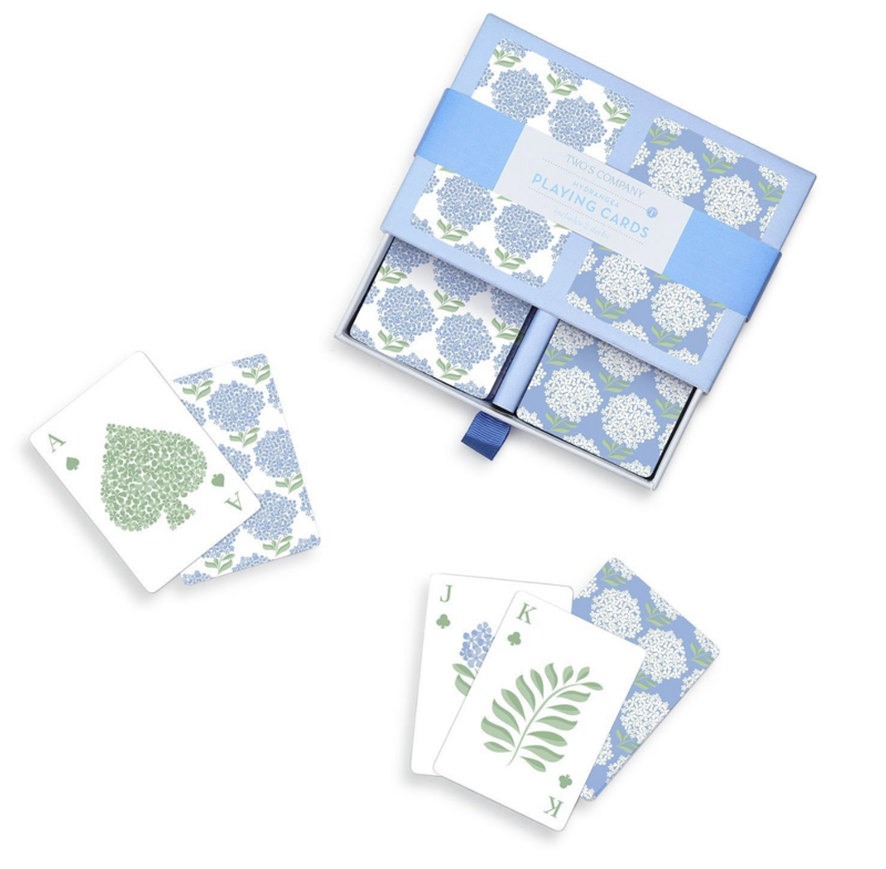 Hydrangea Card Decks