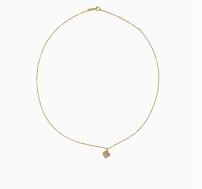 Clover Pendant Necklace- Single