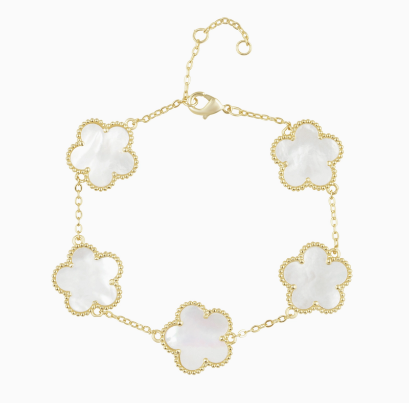 Clover Bracelet- MOP