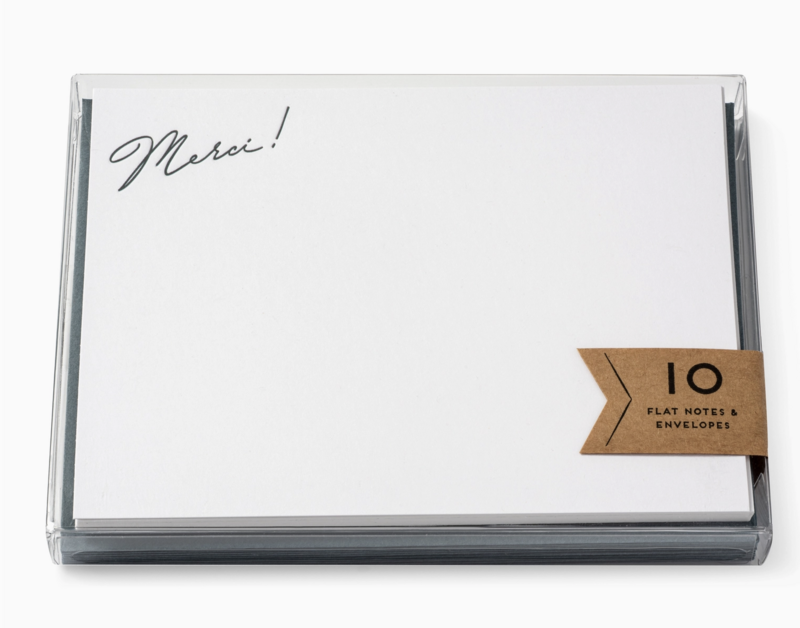 Merci Notecards S/10