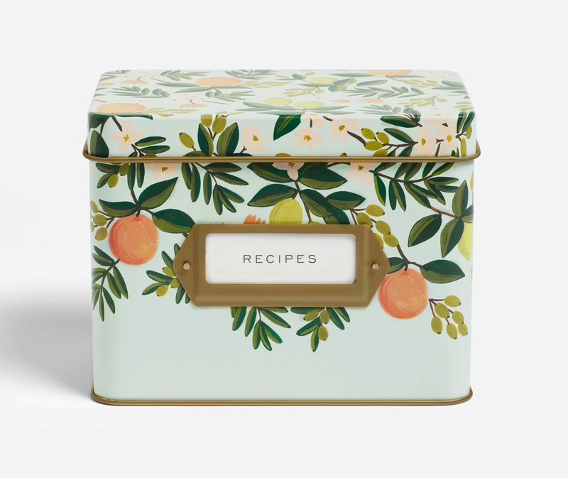 Citrus Recipe Tin