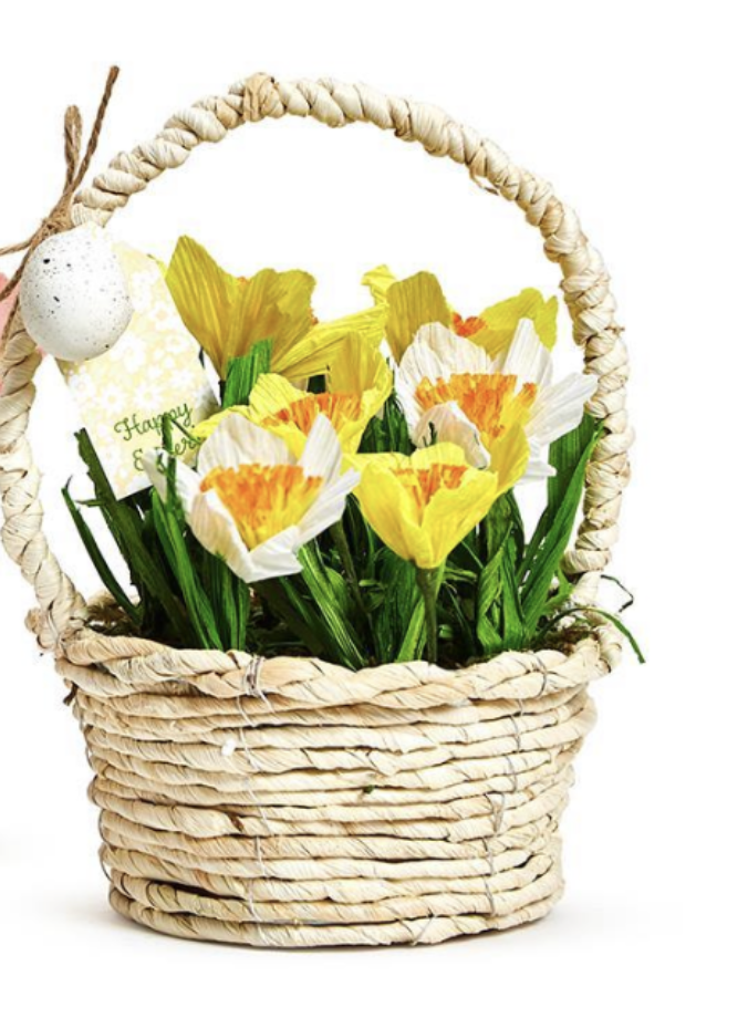 Paper Flower Basket