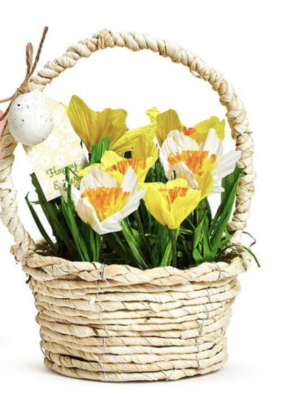 Paper Flower Basket