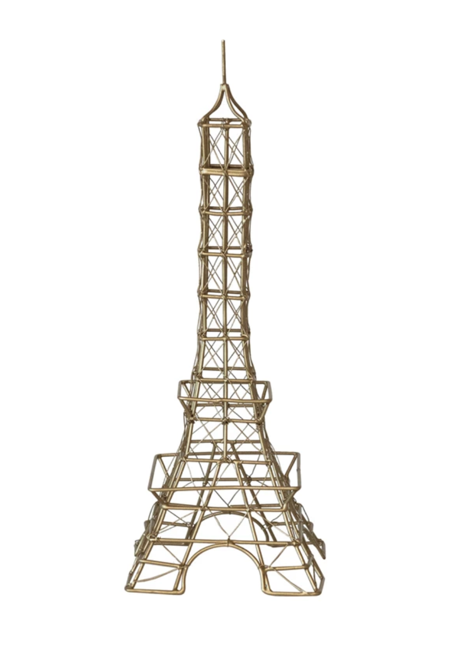 Wire Eiffel Tower- Gd