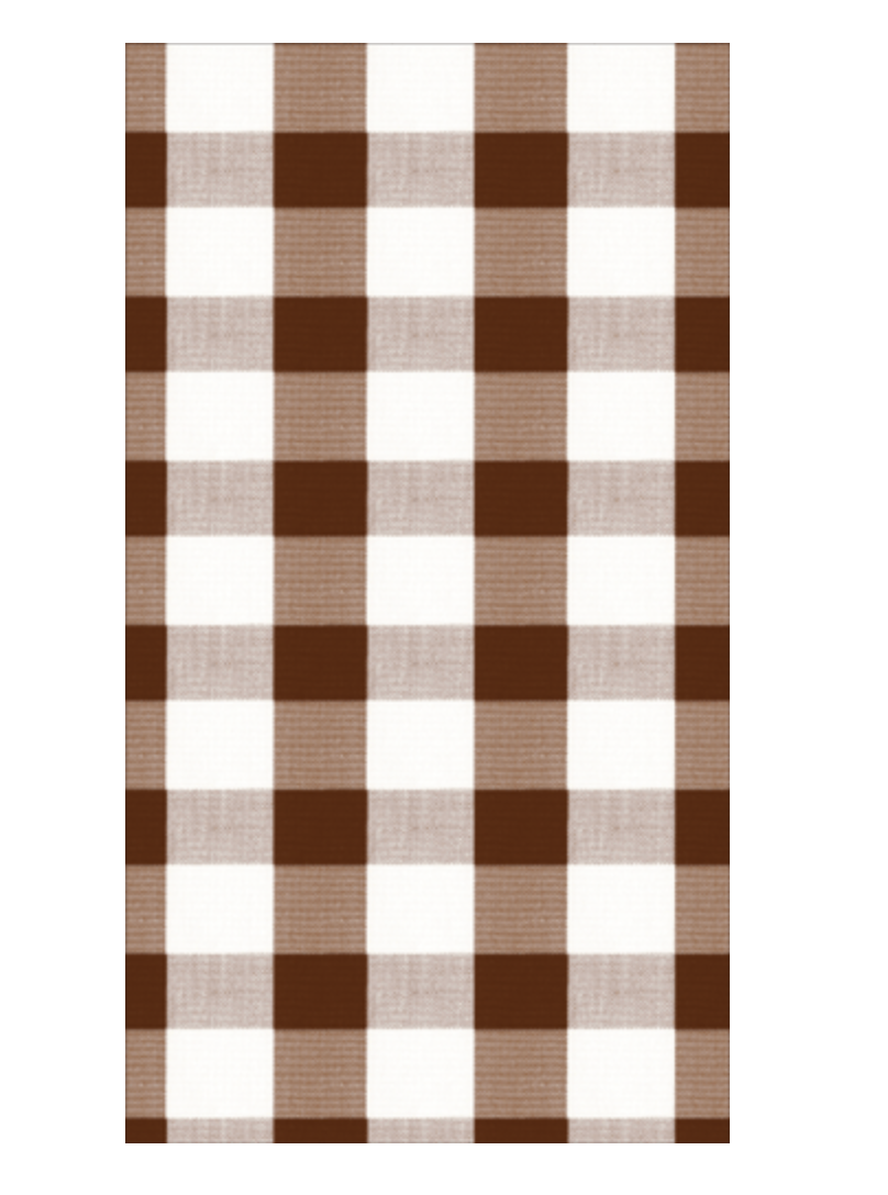 Gingham Guest Towels