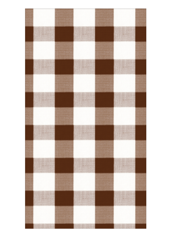 Gingham Guest Towels