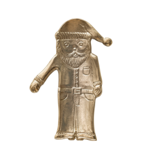 Gold Santa Dish