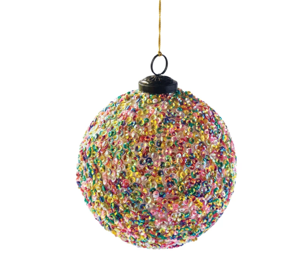Sequin Ball Orn