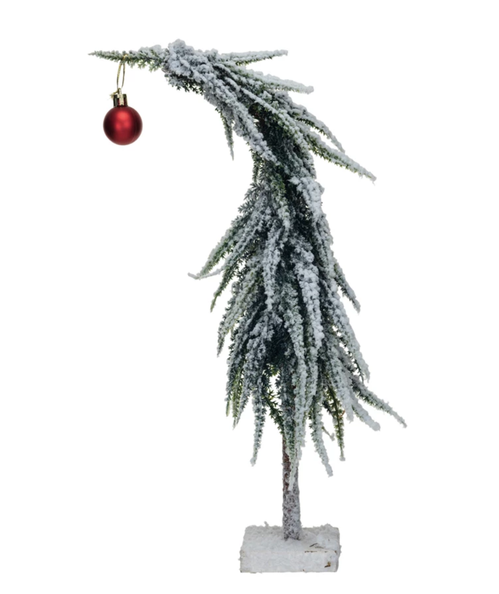Curved Evergreen Tree- Lg
