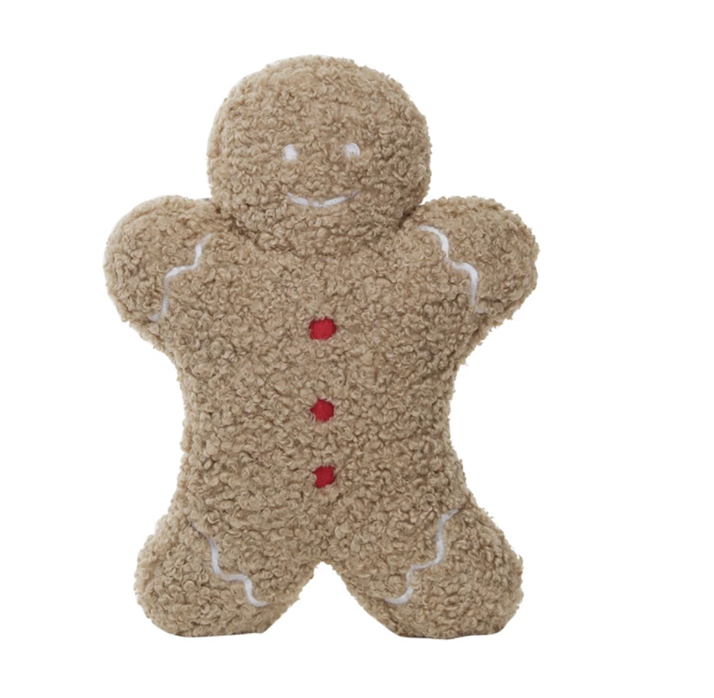Gingerbread Man Pillow