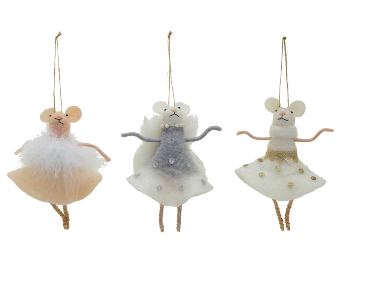 Ballerina Mouse Orn
