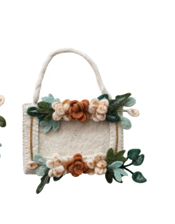 Wool Photo Frame Orn