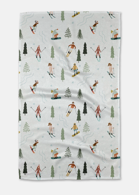 Geometry Tea Towel- XMAS