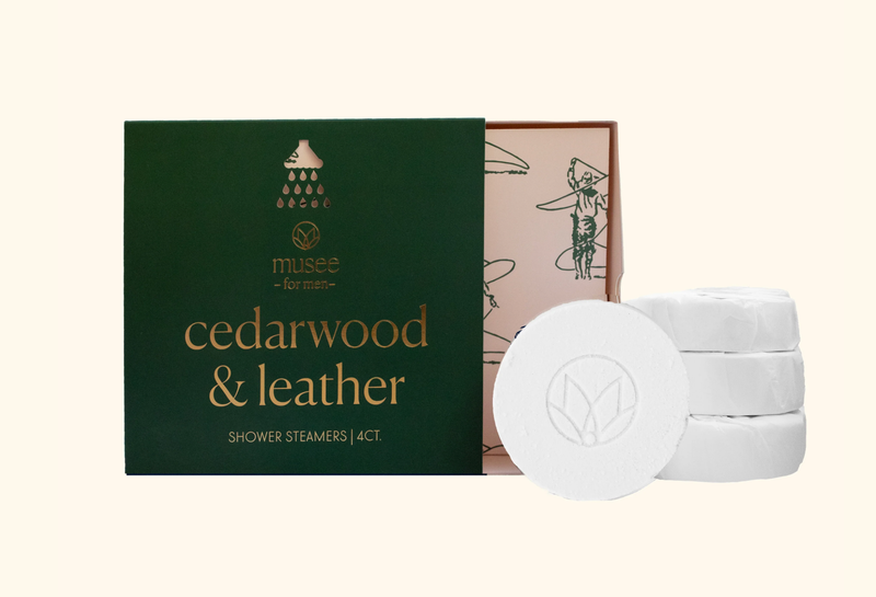 Cedarwood and Leather Steams