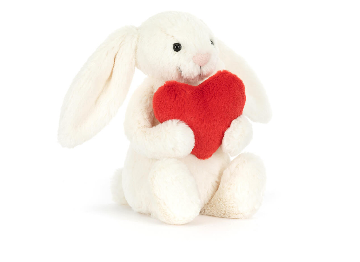 Bashful Heart Bunny