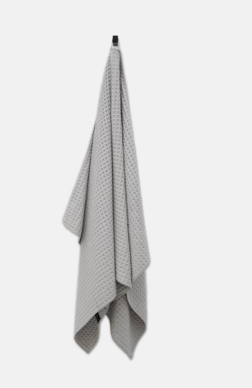 Waffle Bath Towel- Stone