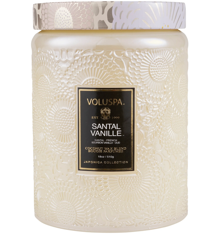 Santal Vanille Lg Jar
