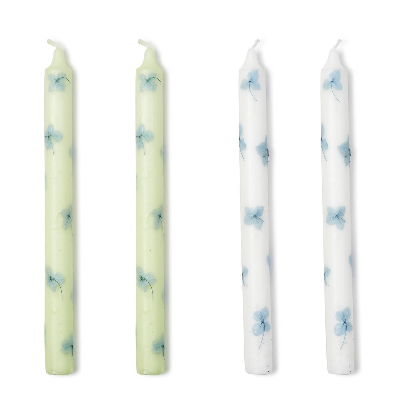 Pressed Hydrangea Tapers