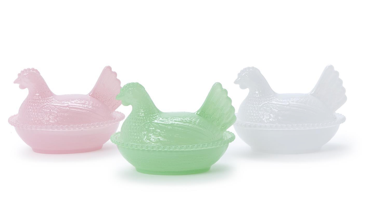 Hen and Nest Dish