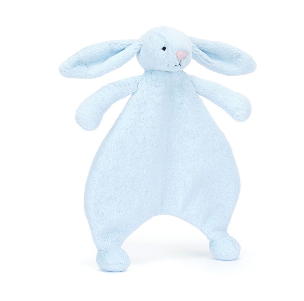 Bashful Bunny Comforter- Blue