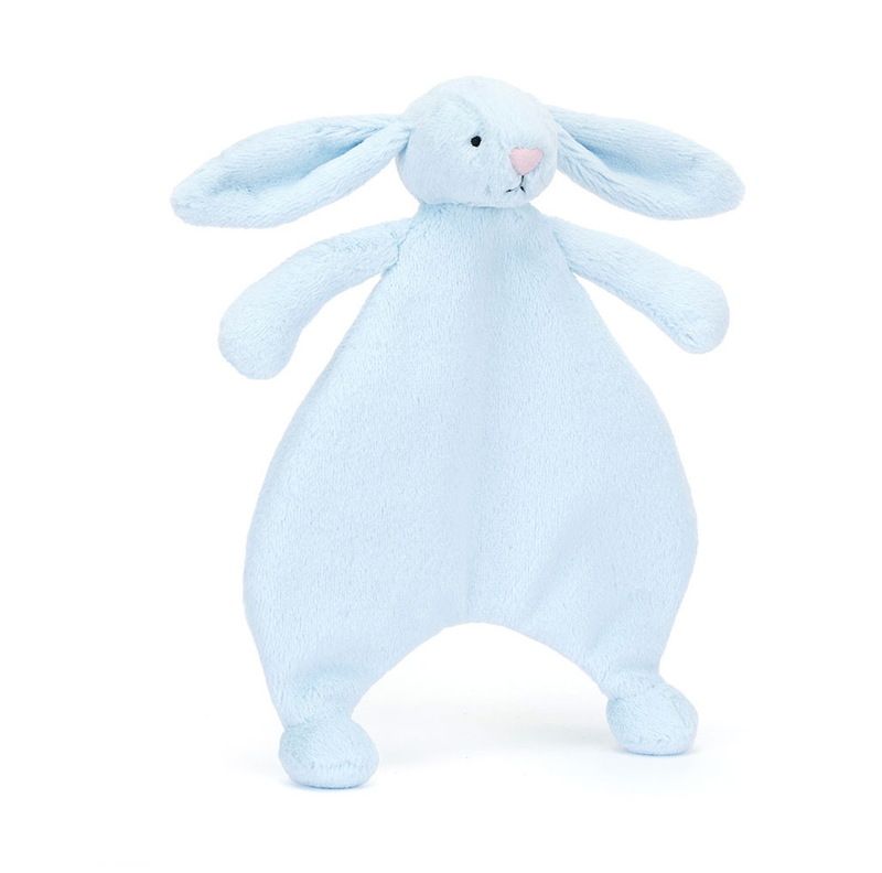 Bashful Bunny Comforter- Blue