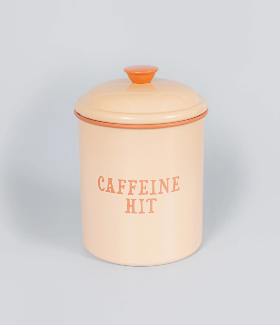 Caffeine Hit Coffee Canister