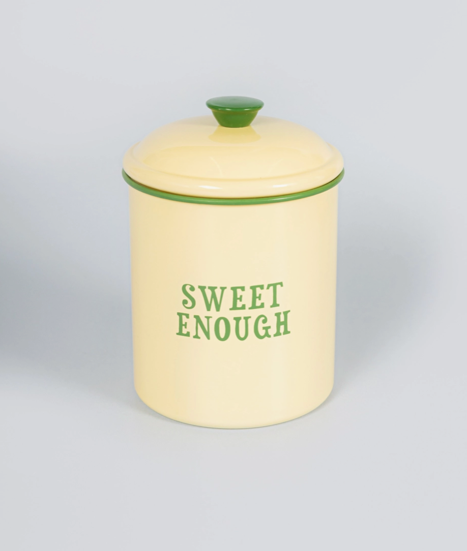 Sweet Enough Sugar Canister