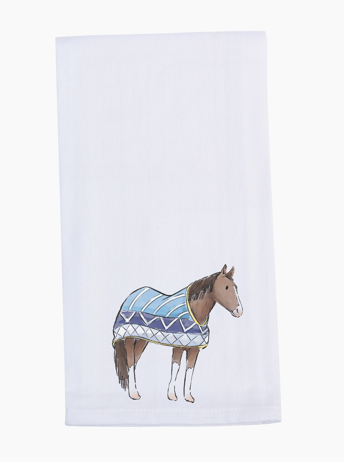 Horse Blanket Tea Towel