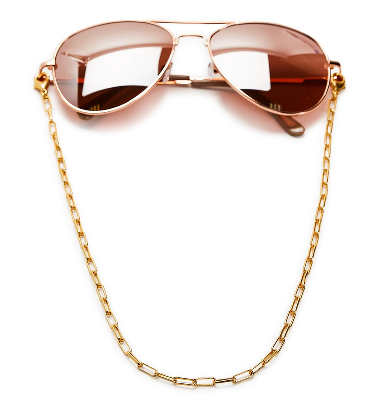Gold Link Sunglass Chain