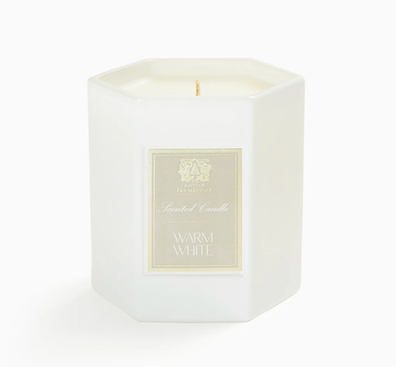Warm White Candle w Matches