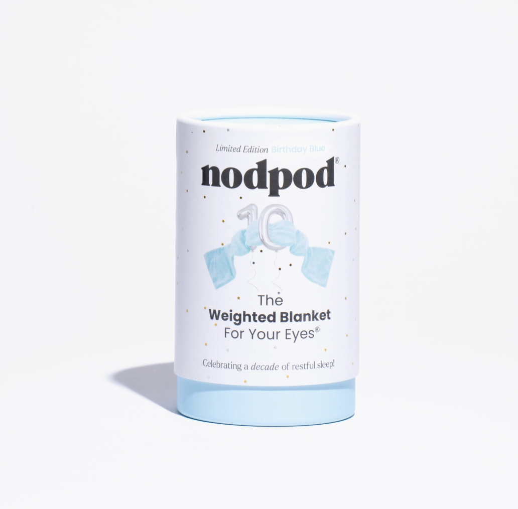 nodpod Weighted Eye Mask- Blue