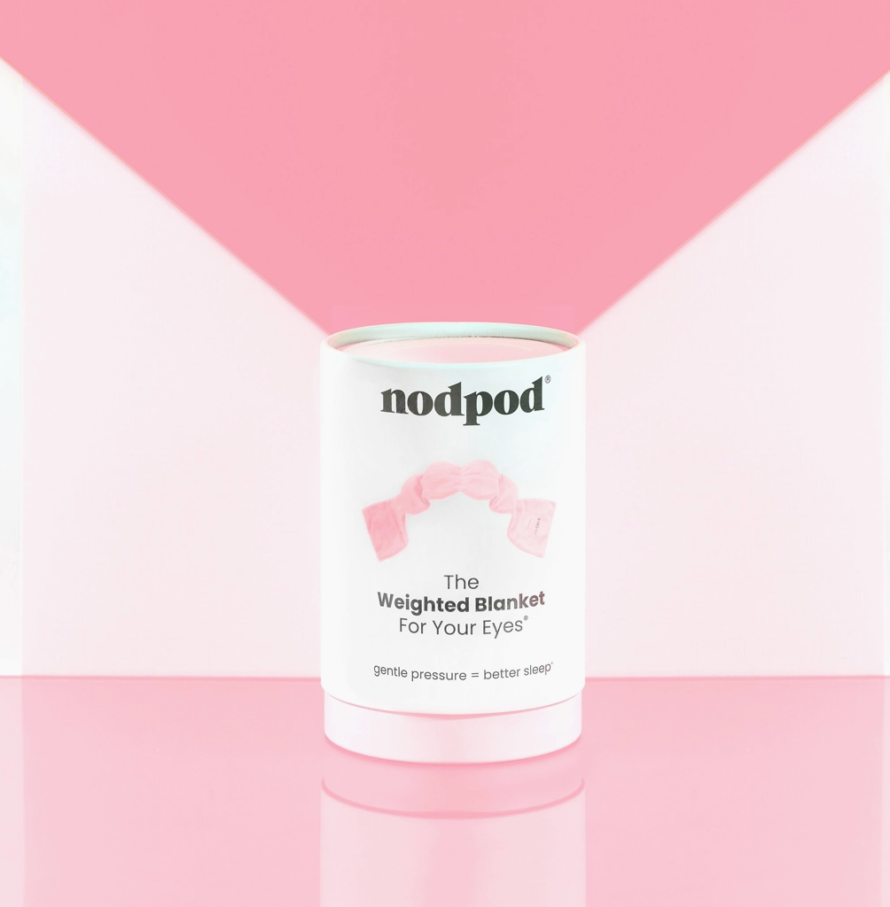 nodpod Weighted Eye Mask- Pink
