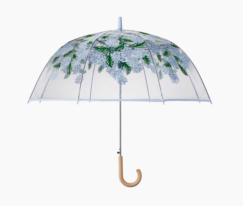 Hydrangea Clear Umbrella