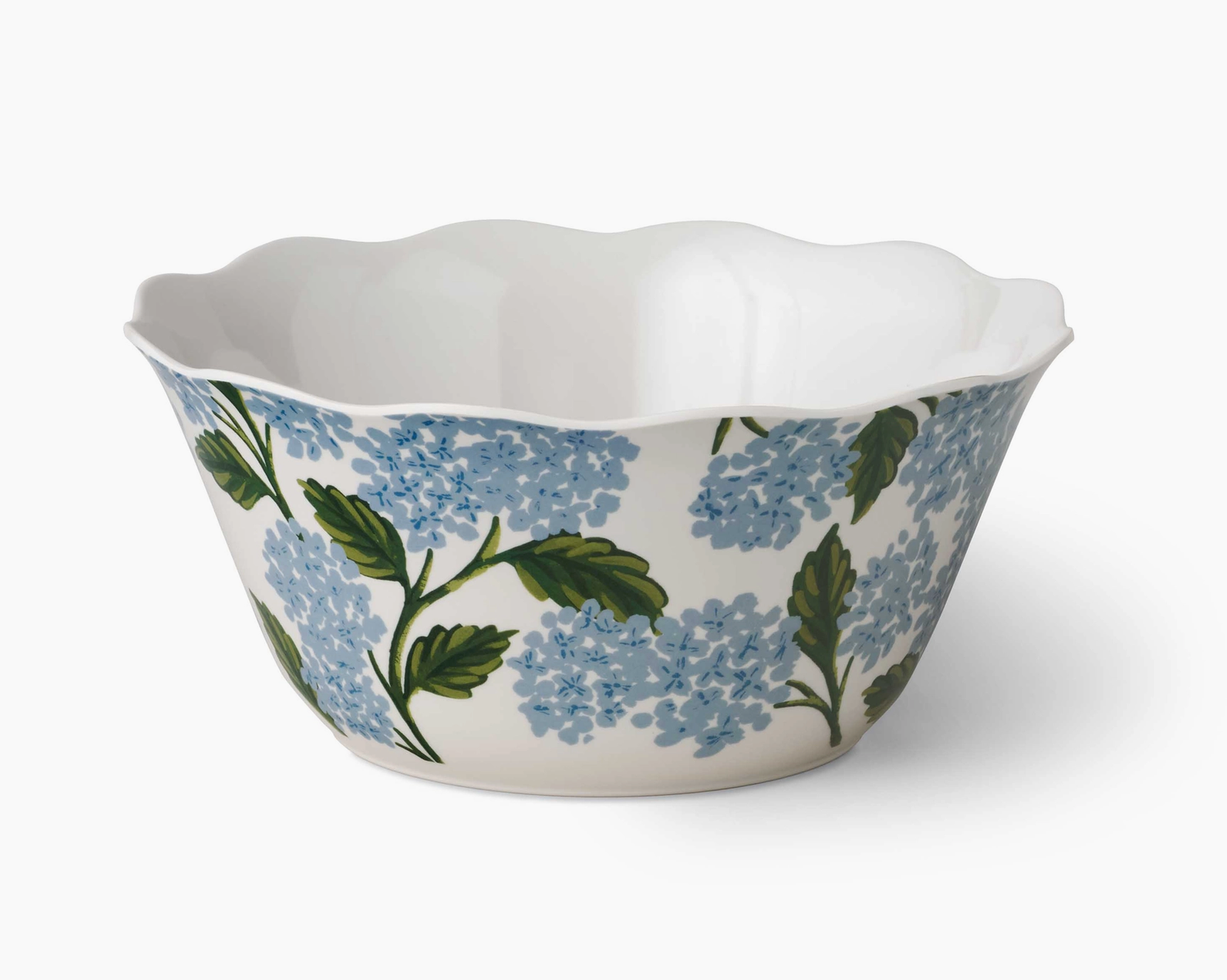 Hydrangea Melamine Bowl- Lg