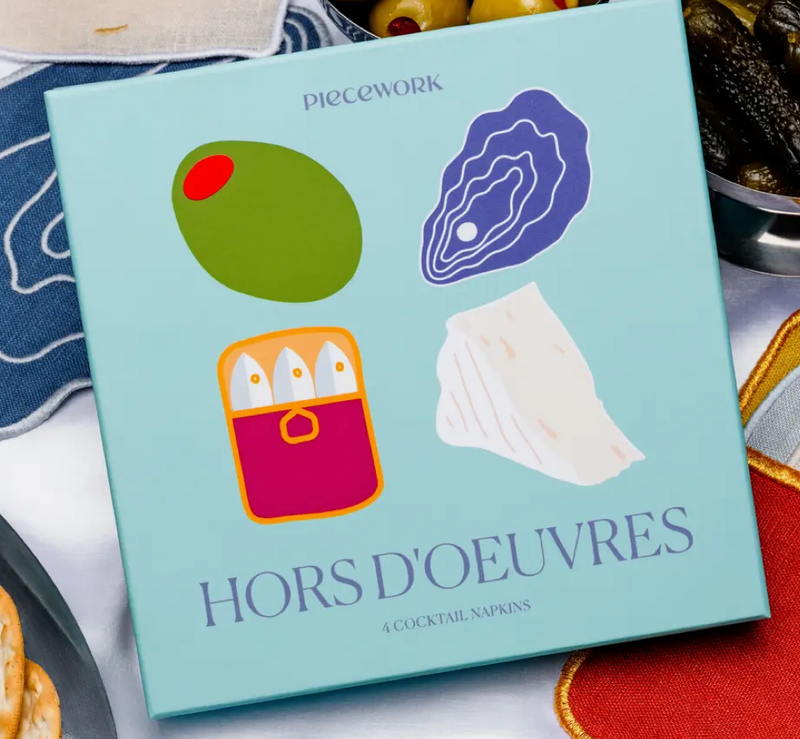 Hors D&#39;Oeuvres Naps S/4- Linen