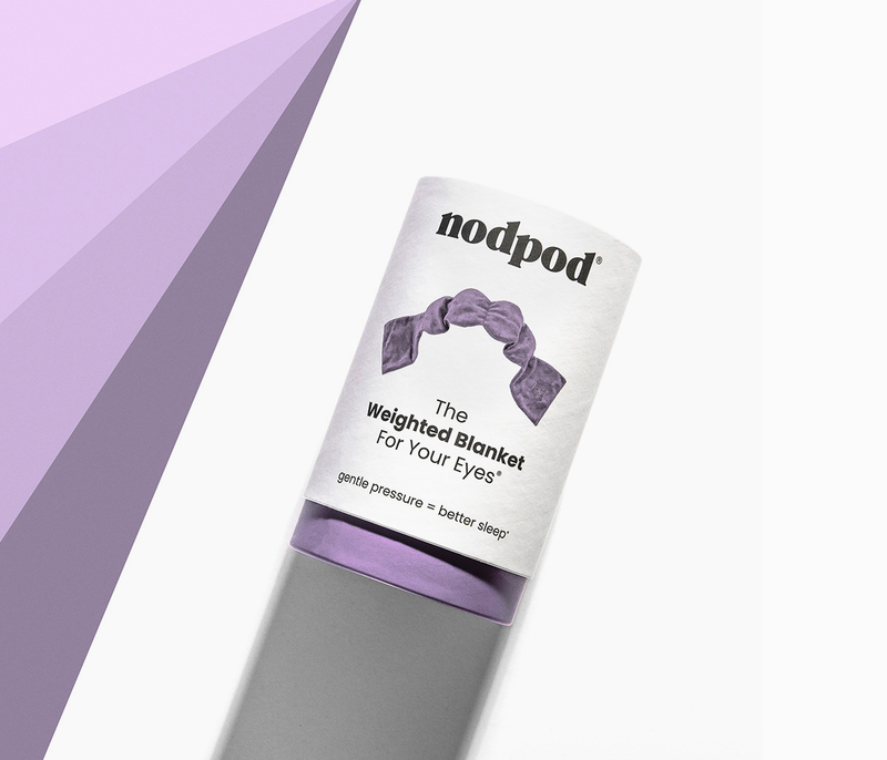 nodpod Weighted Eye Mask- Wisteria