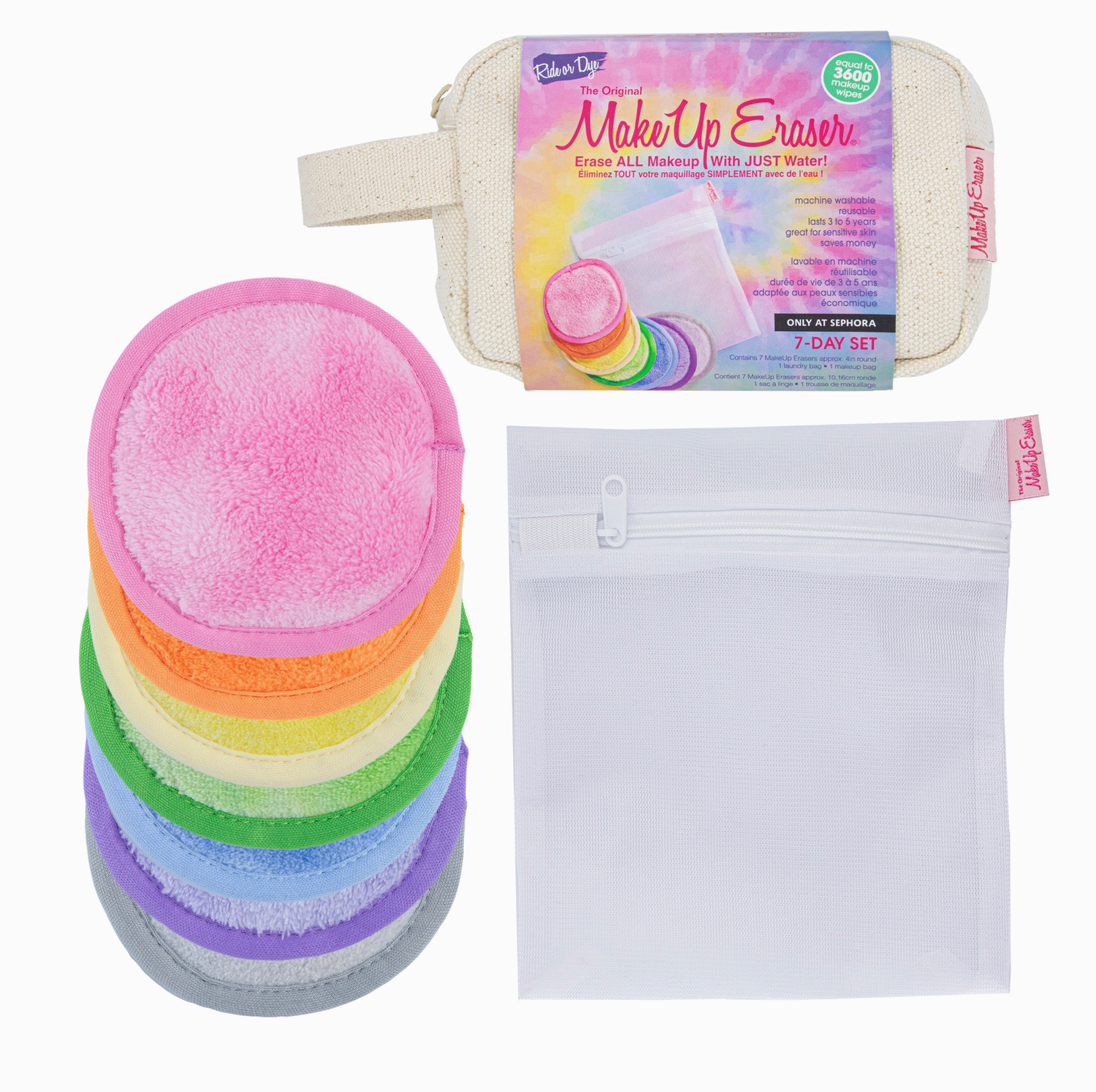 MakeUp Eraser S/7- Tie Dye