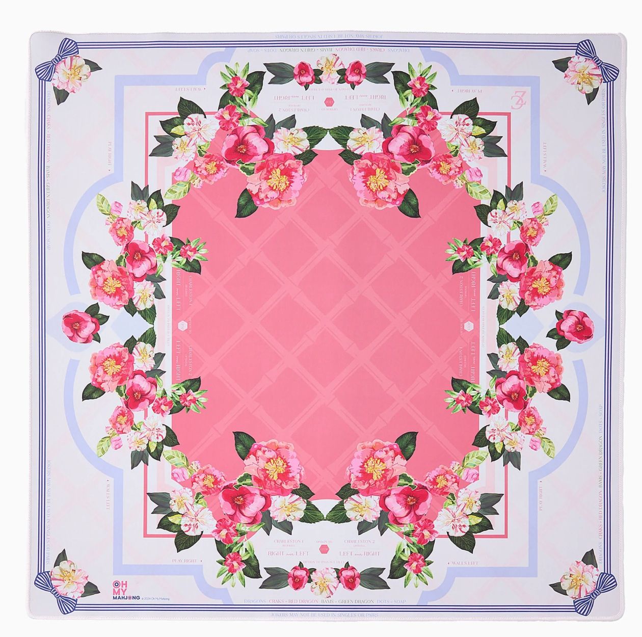 Camellia Mahjong Mat