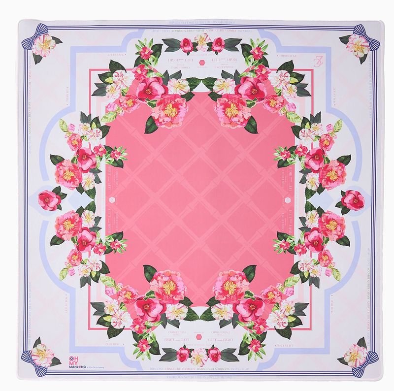 Camellia Mahjong Mat
