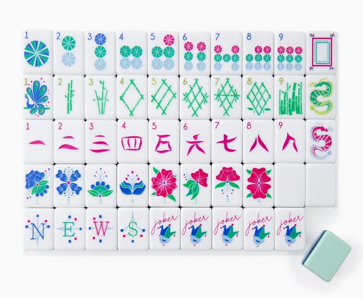 Birdie Mahjong Tiles