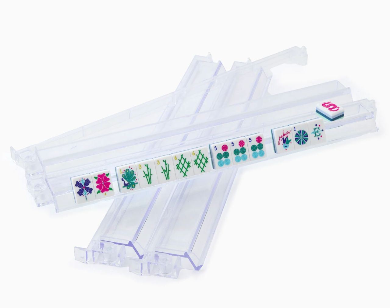 Mahjong Racks S/4- Clear