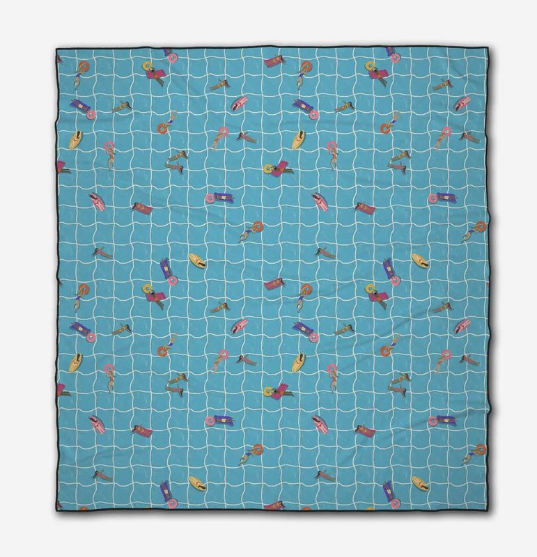 Geometry Beach Blanket