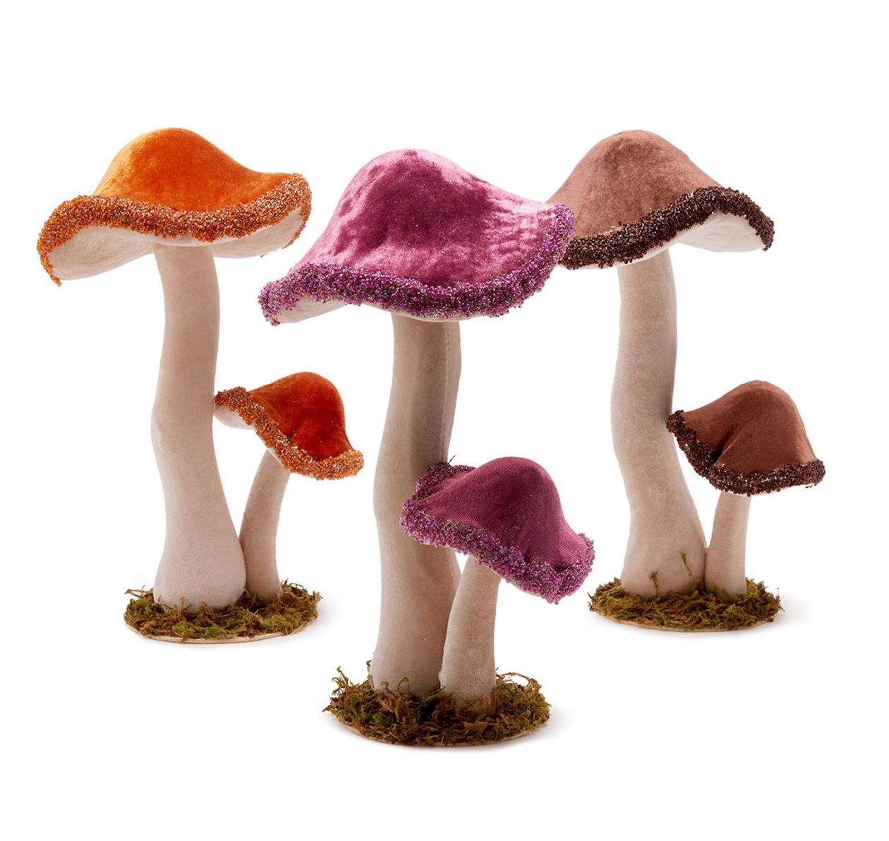 Double Mushroom Decor