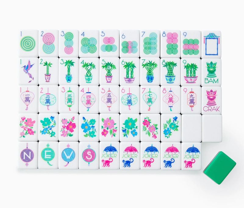 Mahjong Tiles- Jasmine