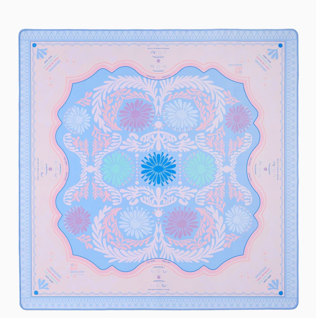 Periwinkle Mahjong Mat
