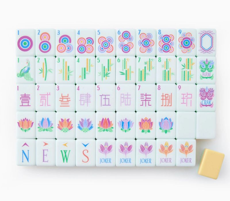 Mahjong Tiles- Sorbet