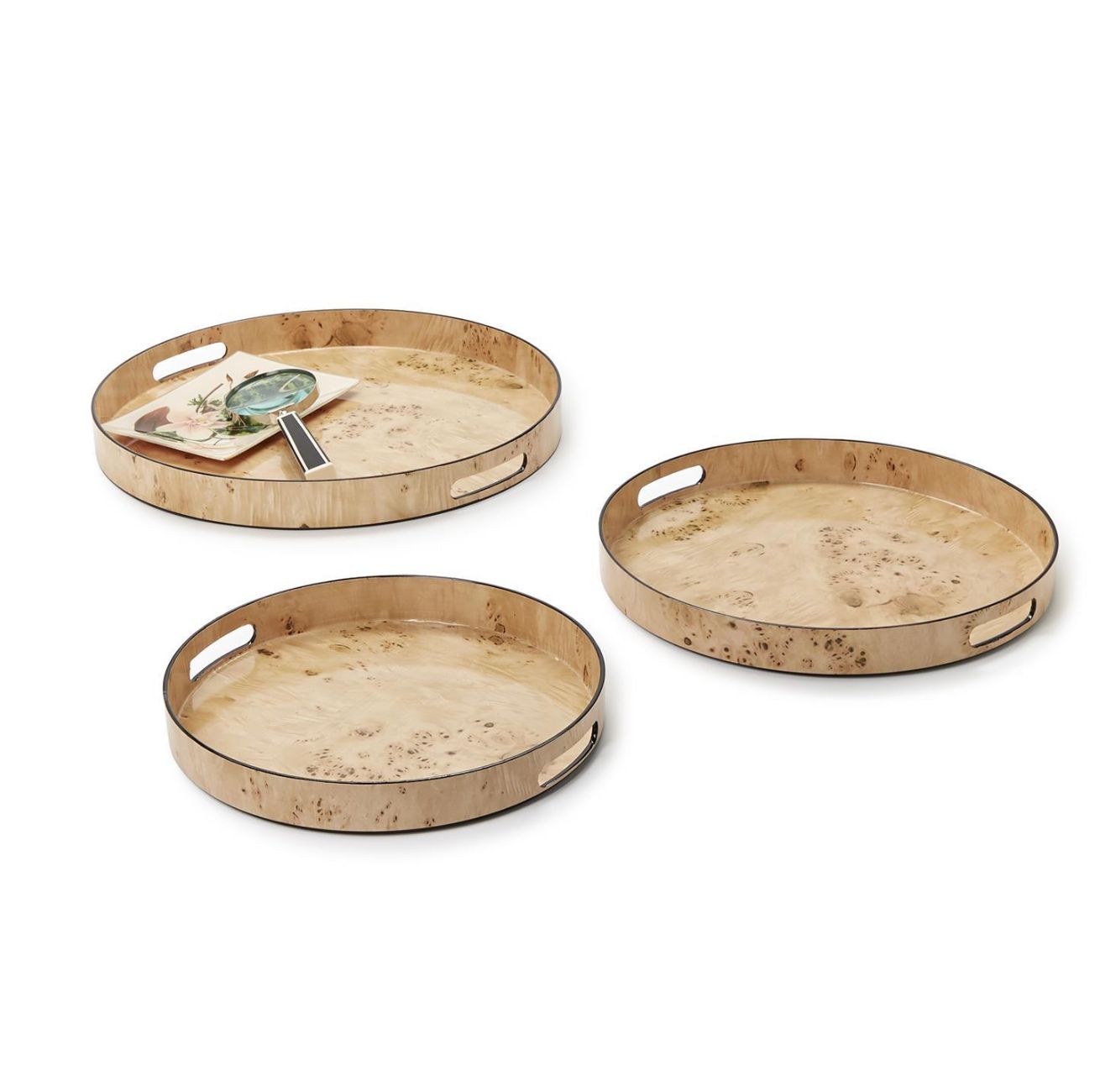 Burl Tray- Lg